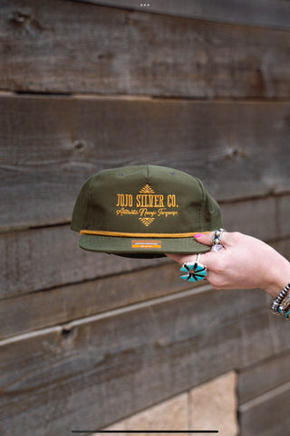 Aztec Snap-Back - Olive